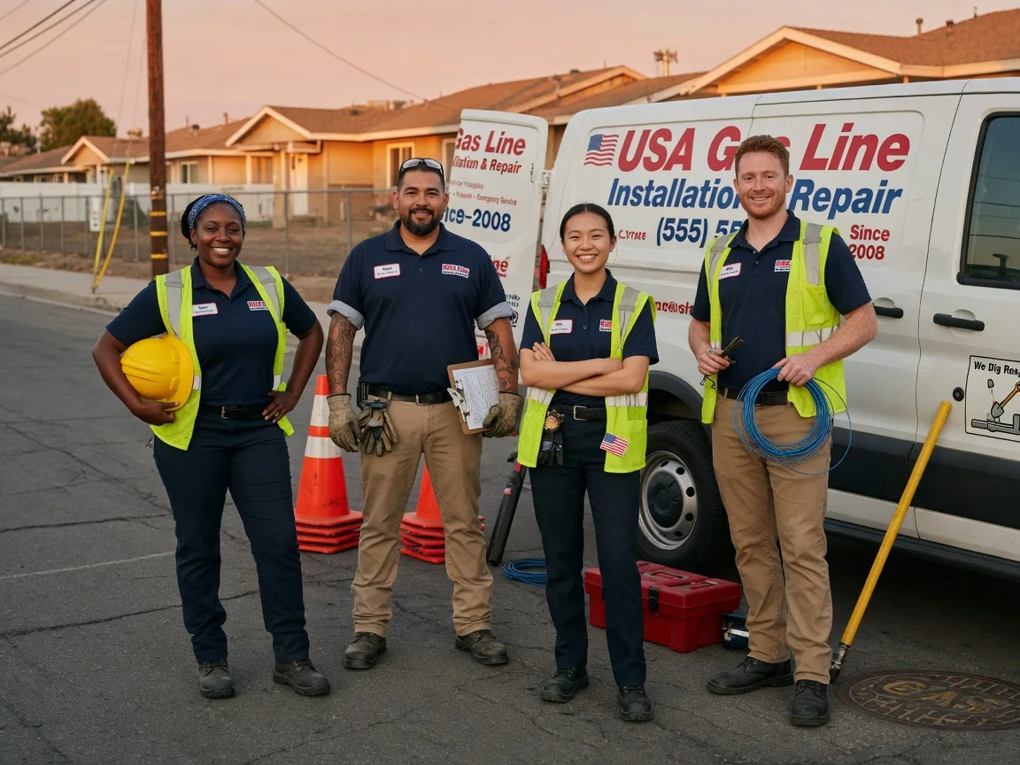 Gas Line Installation company in Ellerslie, GA